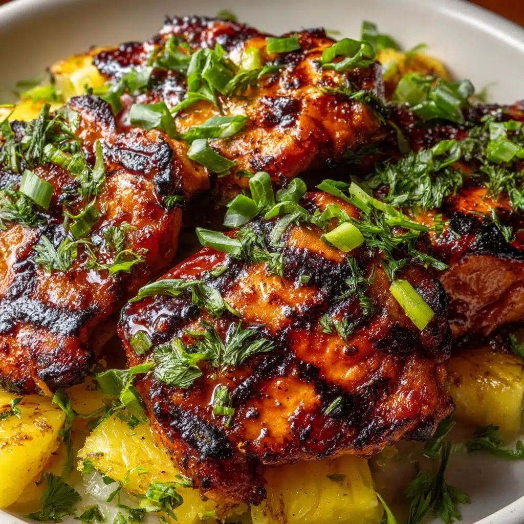 Spicy Pineapple Brown Sugar Chicken Recipe - Recipe Image