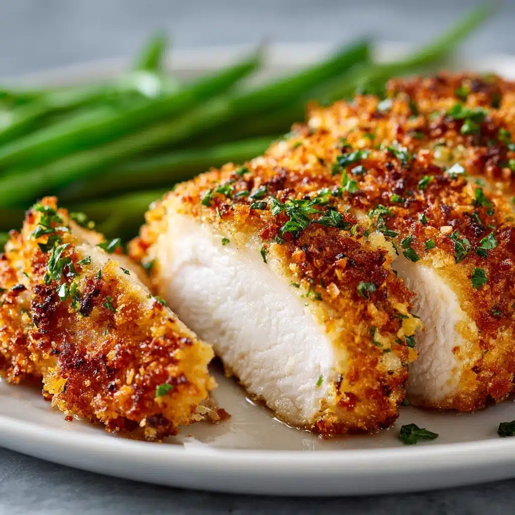 Air Fryer Parmesan Crusted Chicken Recipe