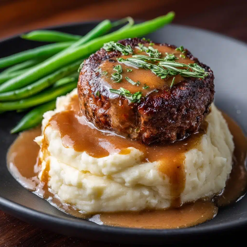 Simple Salisbury Steak Recipe - Recipe Image