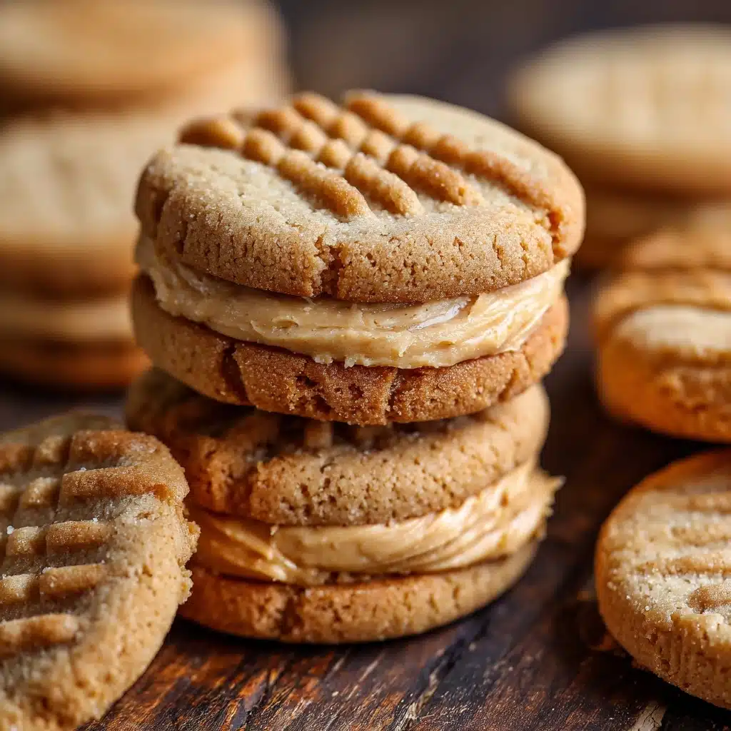 Peanut Butter Sandwich Cookies Recipe - Recipe Image
