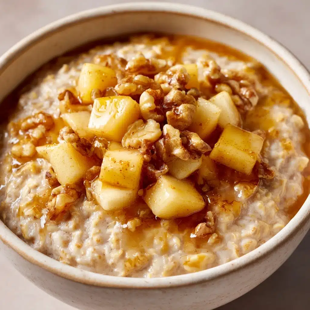 One Pot Apple Cinnamon Oatmeal Recipe - Recipe Image