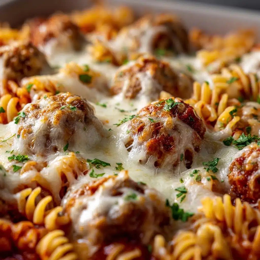 Dump and Bake Meatball Casserole Recipe