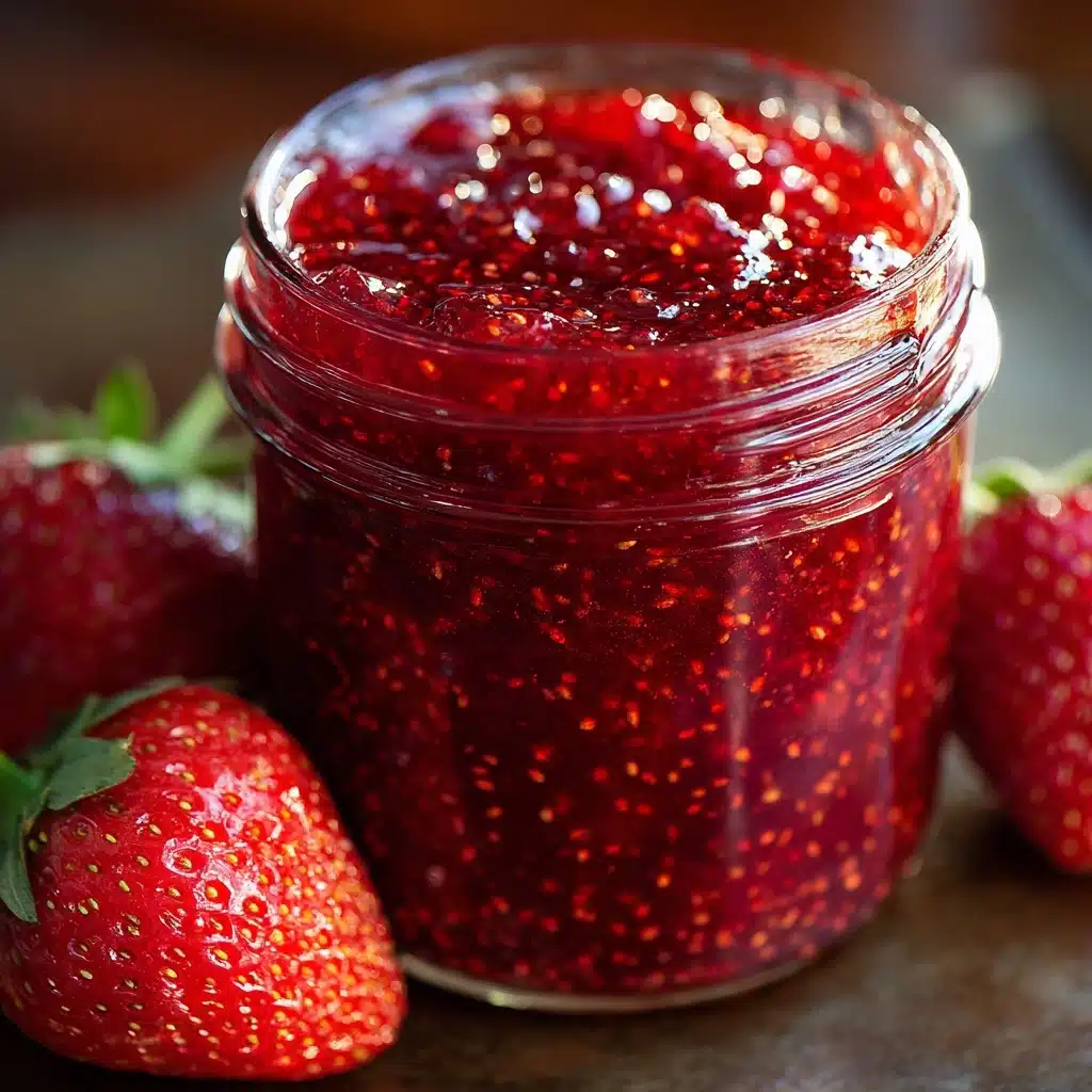 Quick and Easy Strawberry Jam Recipe - Recipe Image
