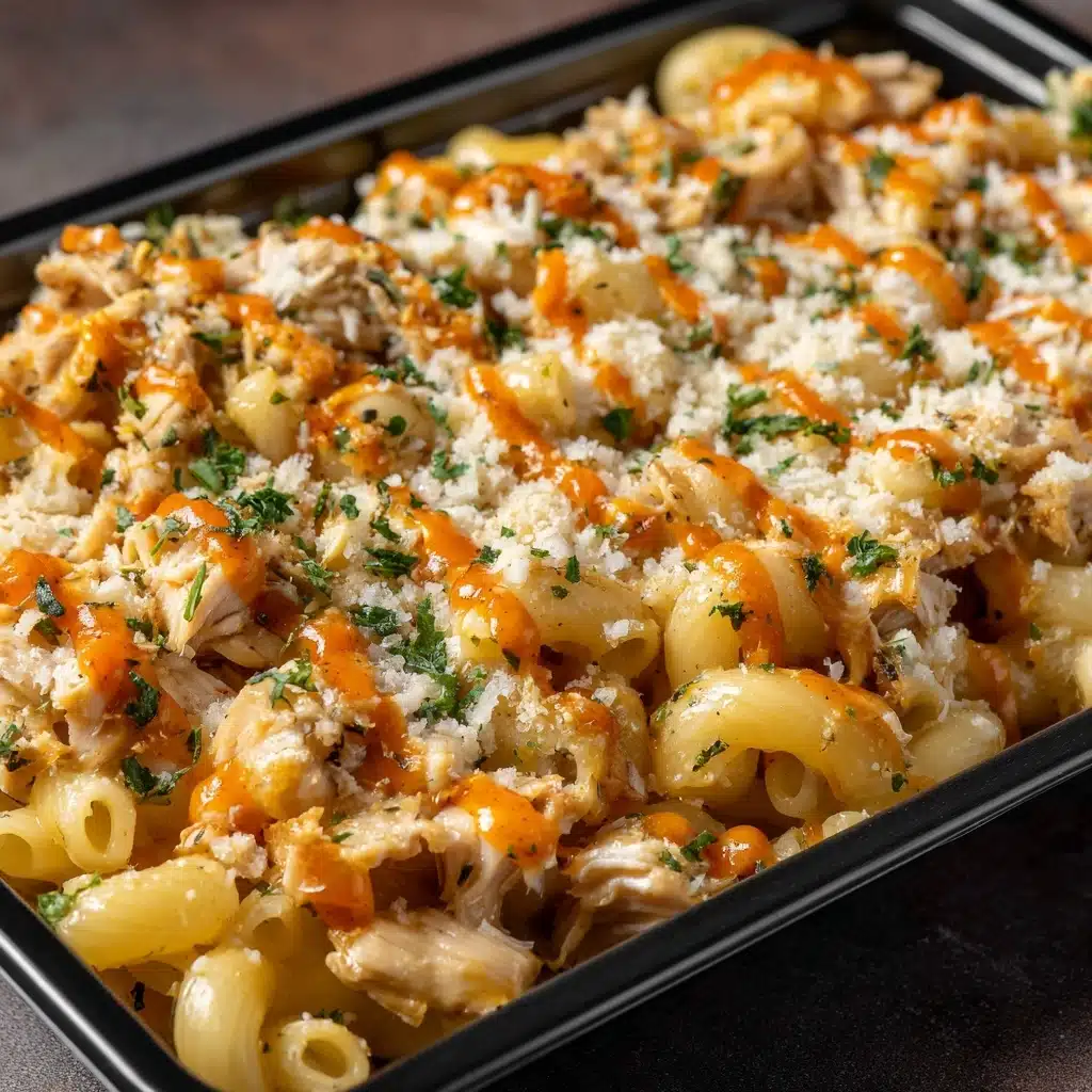 Smoked Buffalo Chicken Pasta Recipe - Recipe Image