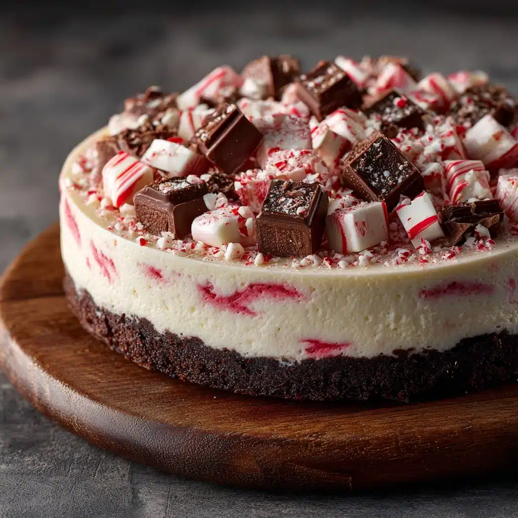 Peppermint Ice Cream Cake Recipe