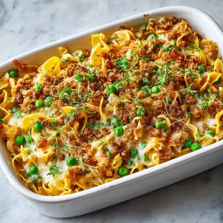 Easy Tuna Noodle Casserole Recipe
