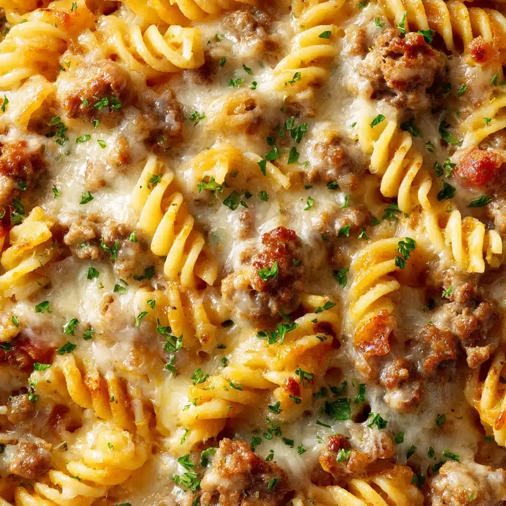 Creamy Ground Beef Pasta: An Incredible Comforting One-Pan Wonder Recipe - Recipe Image