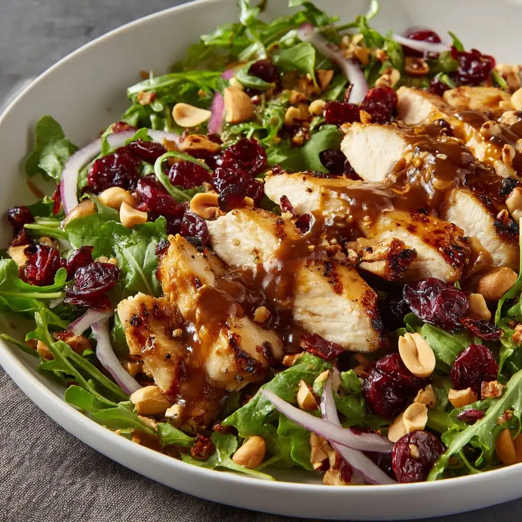 Asian Chicken Cranberry Salad Recipe - Recipe Image