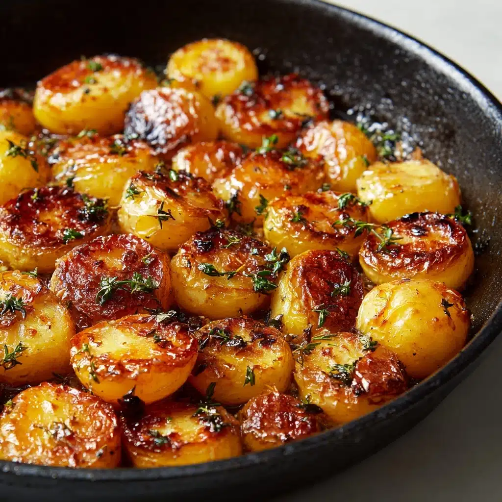 Honey Butter Smashed Potatoes Recipe