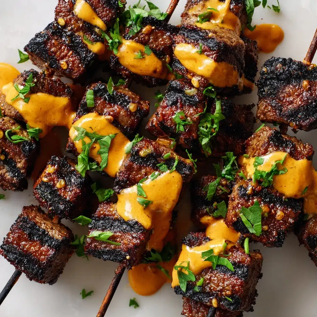 Peri Peri Chicken Skewers with a Butter Sauce Recipe - Recipe Image