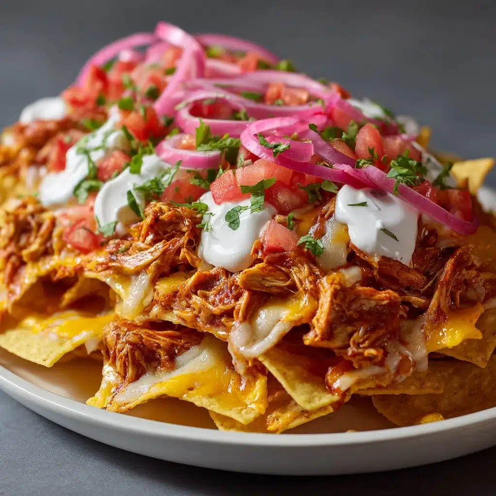 BBQ Chicken Nachos Recipe - Recipe Image