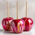 Marbled Effect Candy Apples Recipe
