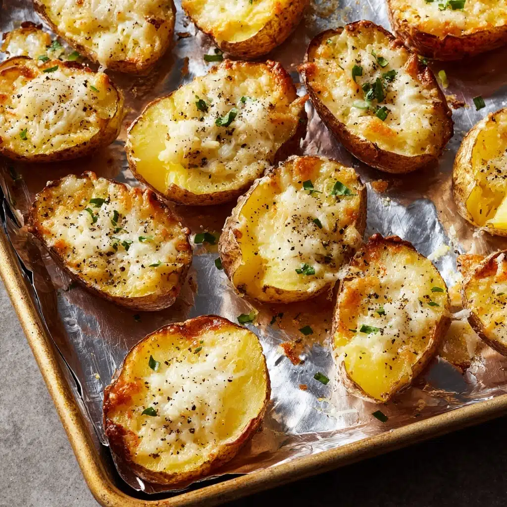 Parmesan Baked Potato Wedges Recipe - Recipe Image