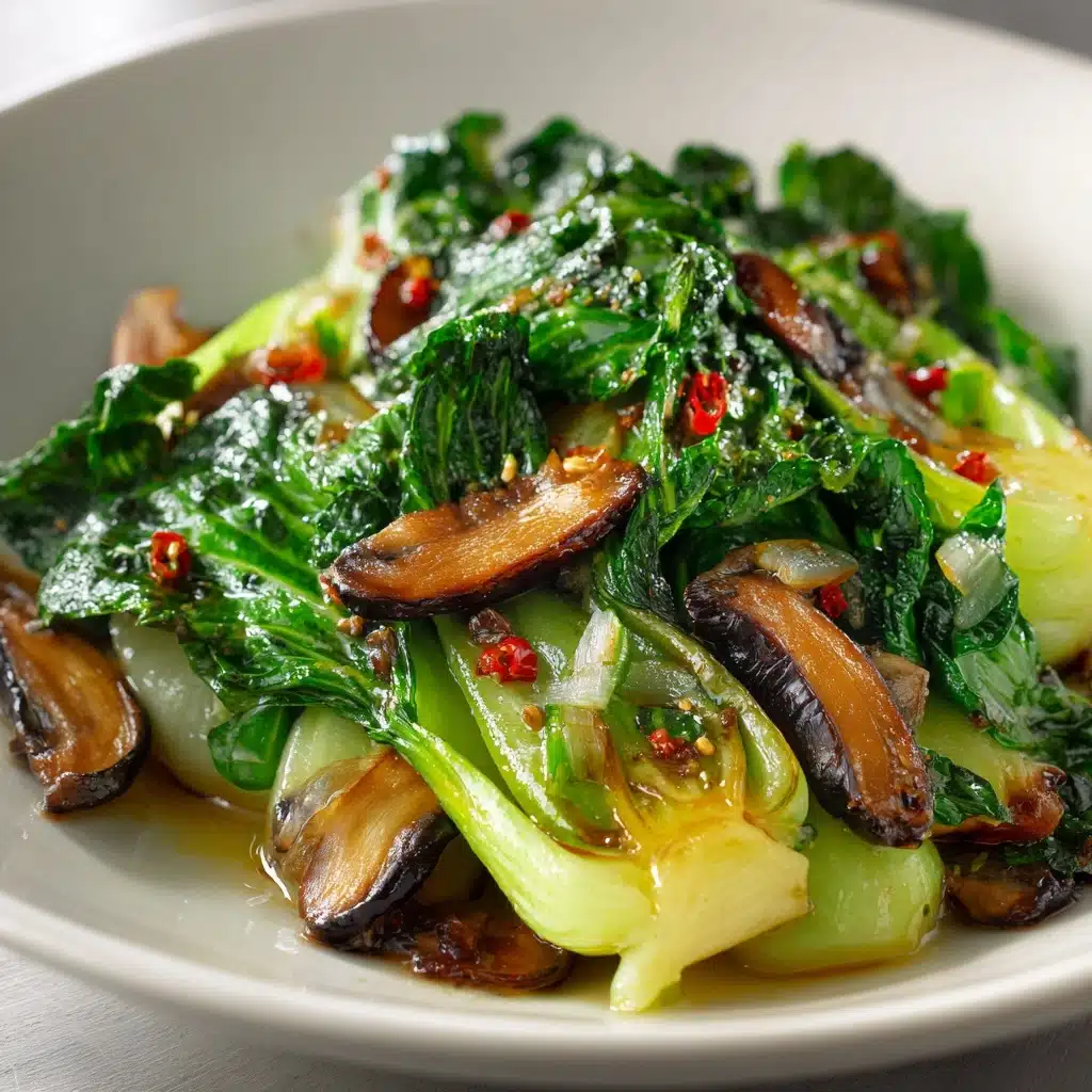 Bok Choy and Mushroom Stir-Fry Recipe - Recipe Image