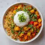 Vegetable Jambalaya with Rice Recipe