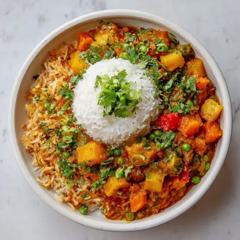 Vegetable Jambalaya with Rice Recipe