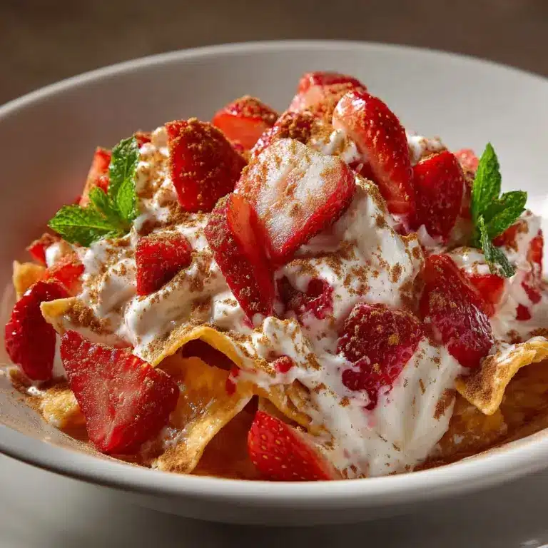 Strawberry Cheesecake Nachos Box Recipe