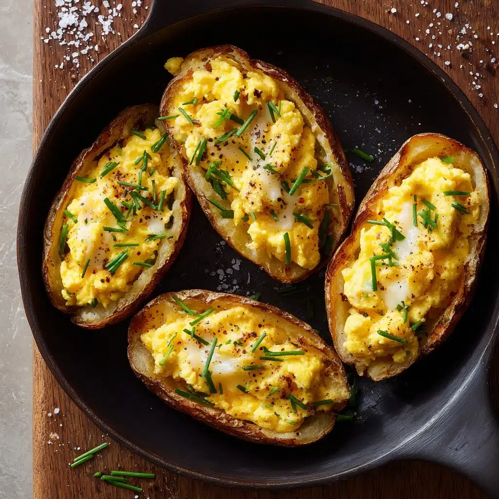 Scrambled Eggs with Grated Potato and Chives Recipe - Recipe Image