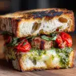 Toasted Tuscan Sausage Sandwich Recipe