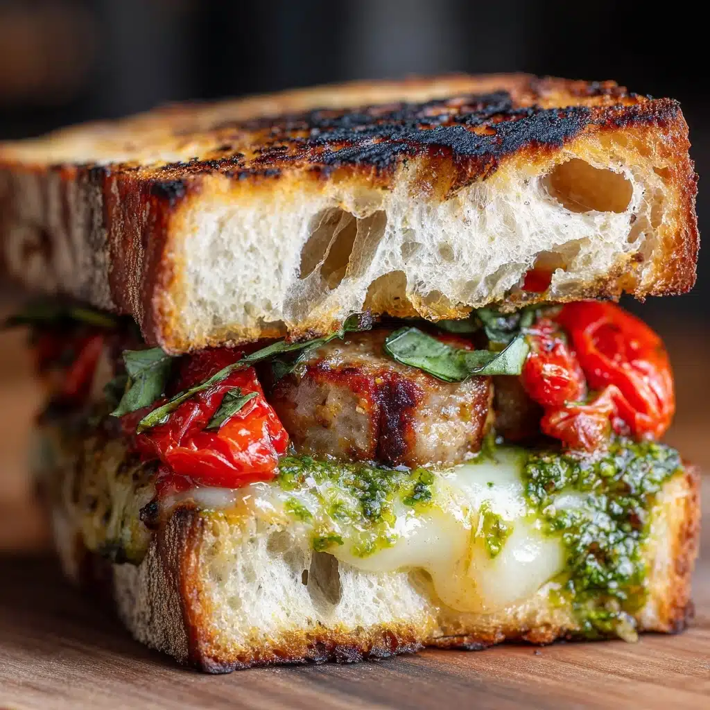 Toasted Tuscan Sausage Sandwich Recipe