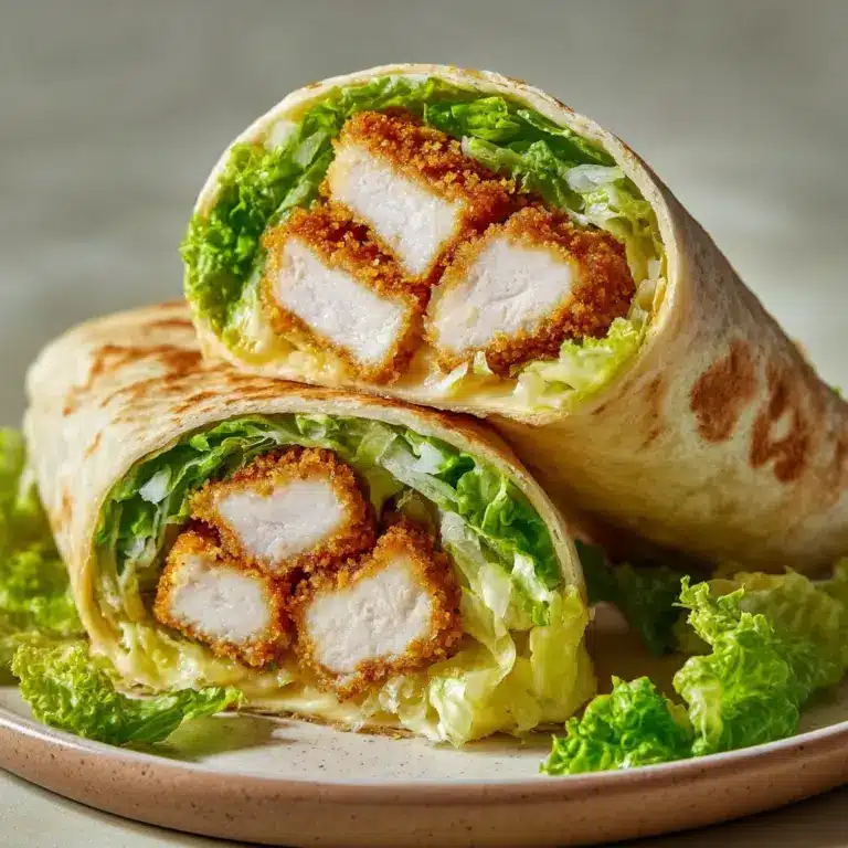 Chicken Caesar Wrap Recipe