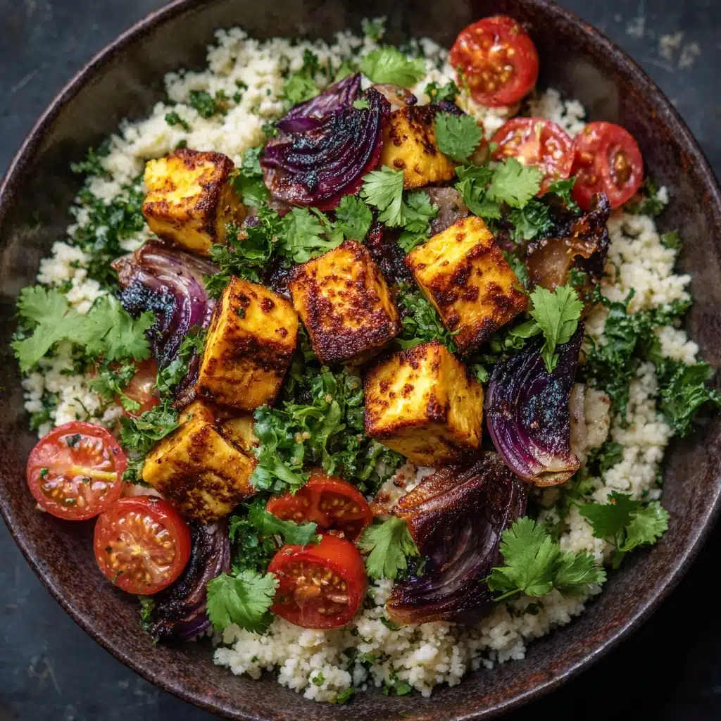Harissa Tofu Salad: An Amazing Ultimate Recipe - Recipe Image