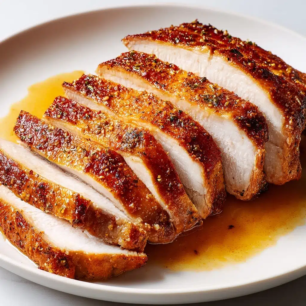 Maple Glazed Turkey Breast: A Perfect Holiday Delight Recipe - Recipe Image