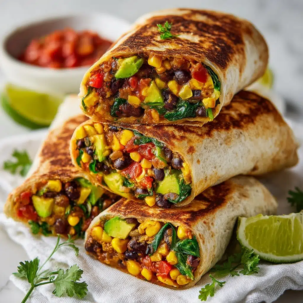 Black Bean Crunch Wrap Supreme Recipe - Recipe Image