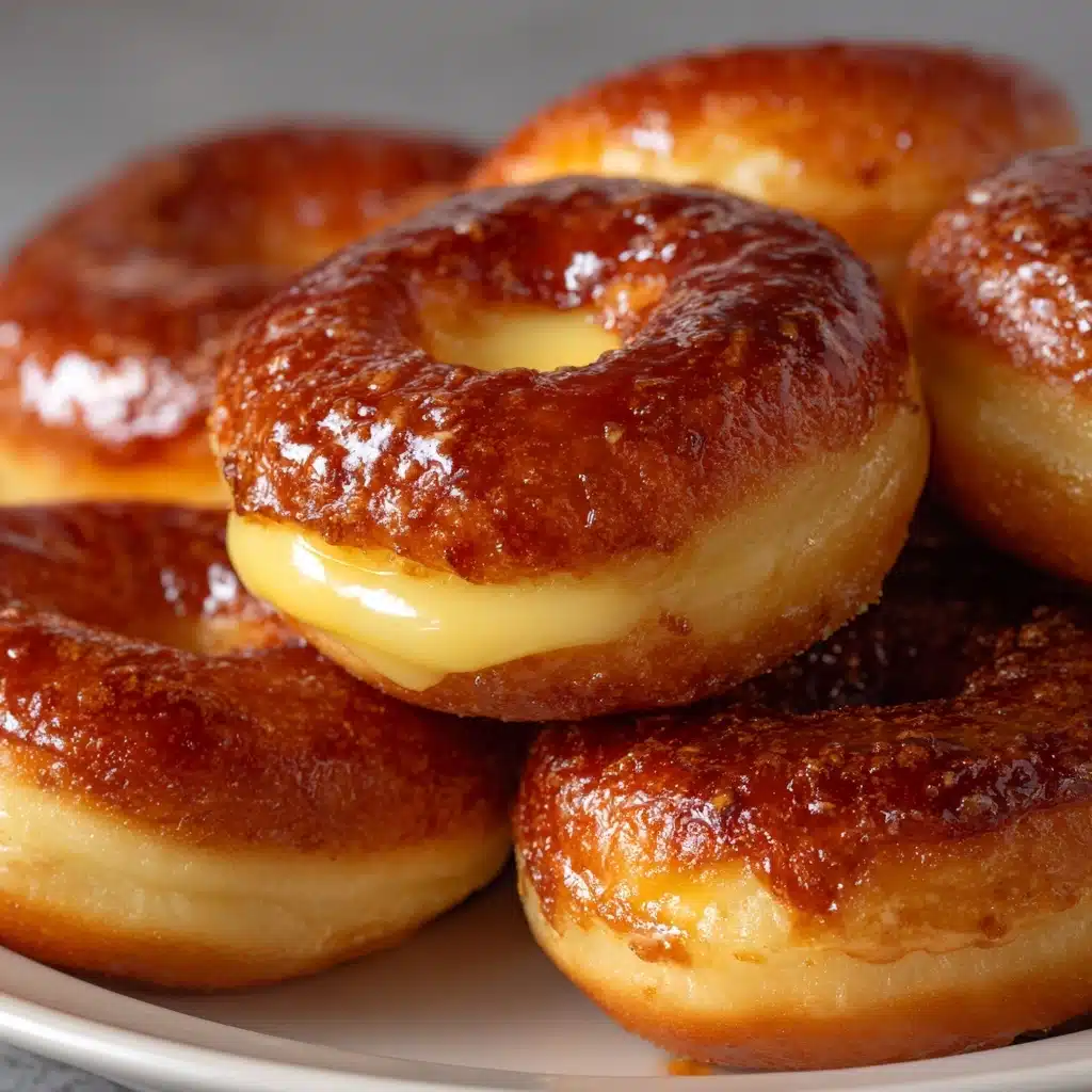 Crème Brûlée Doughnuts Recipe - Recipe Image