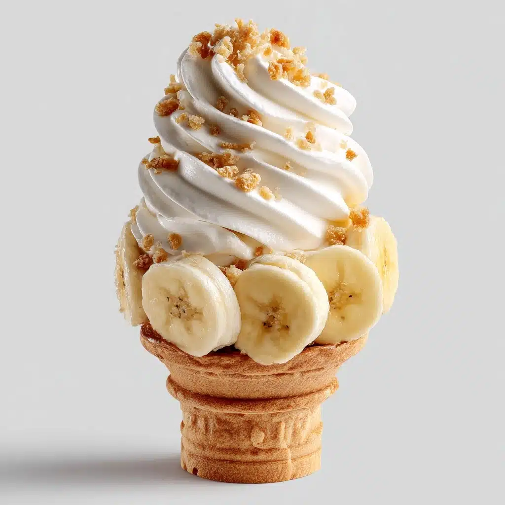 Banana Pudding Cheesecake Cones Recipe