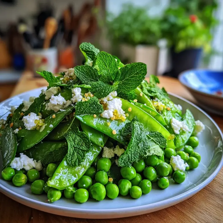 Spring Pea and Mint Salad Recipe