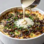 Chicken and Mushroom Gratin Recipe