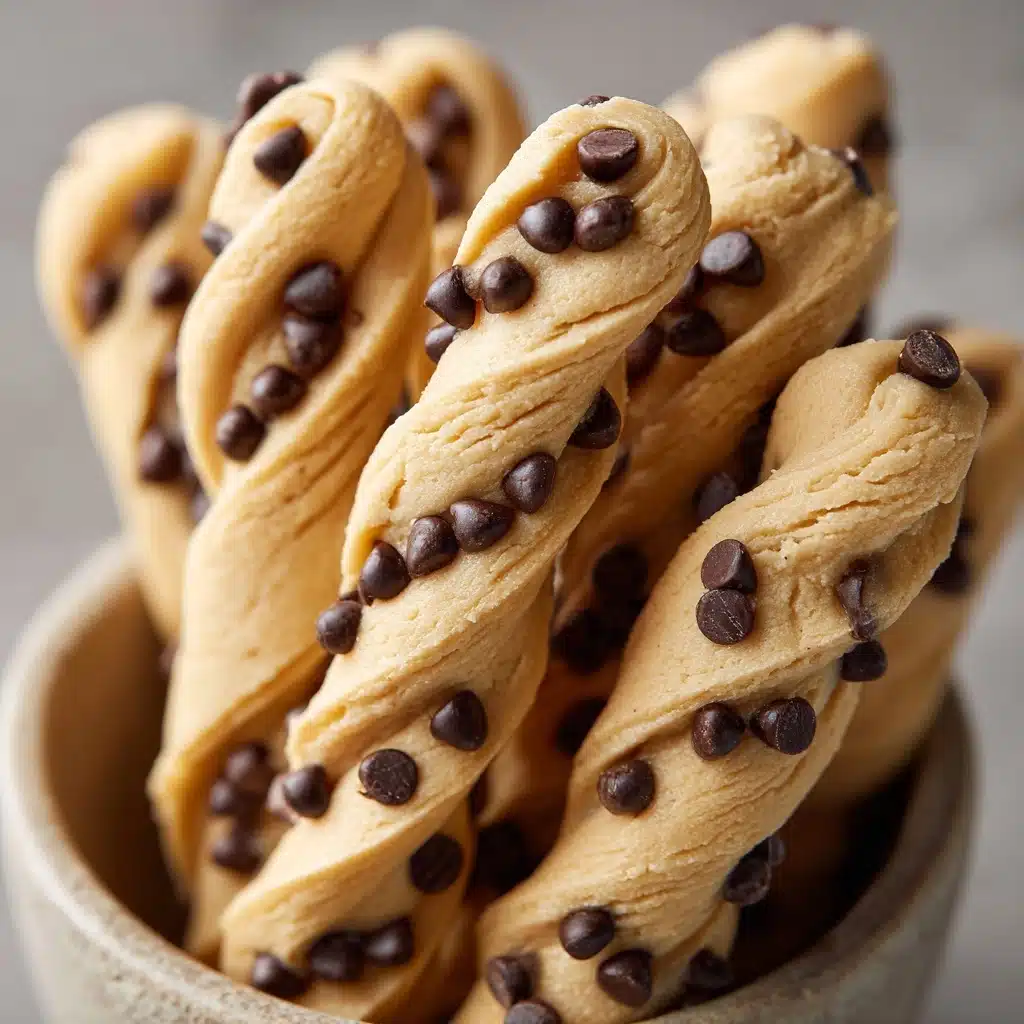 Chocolate Chip Cookie Dough Twists Recipe