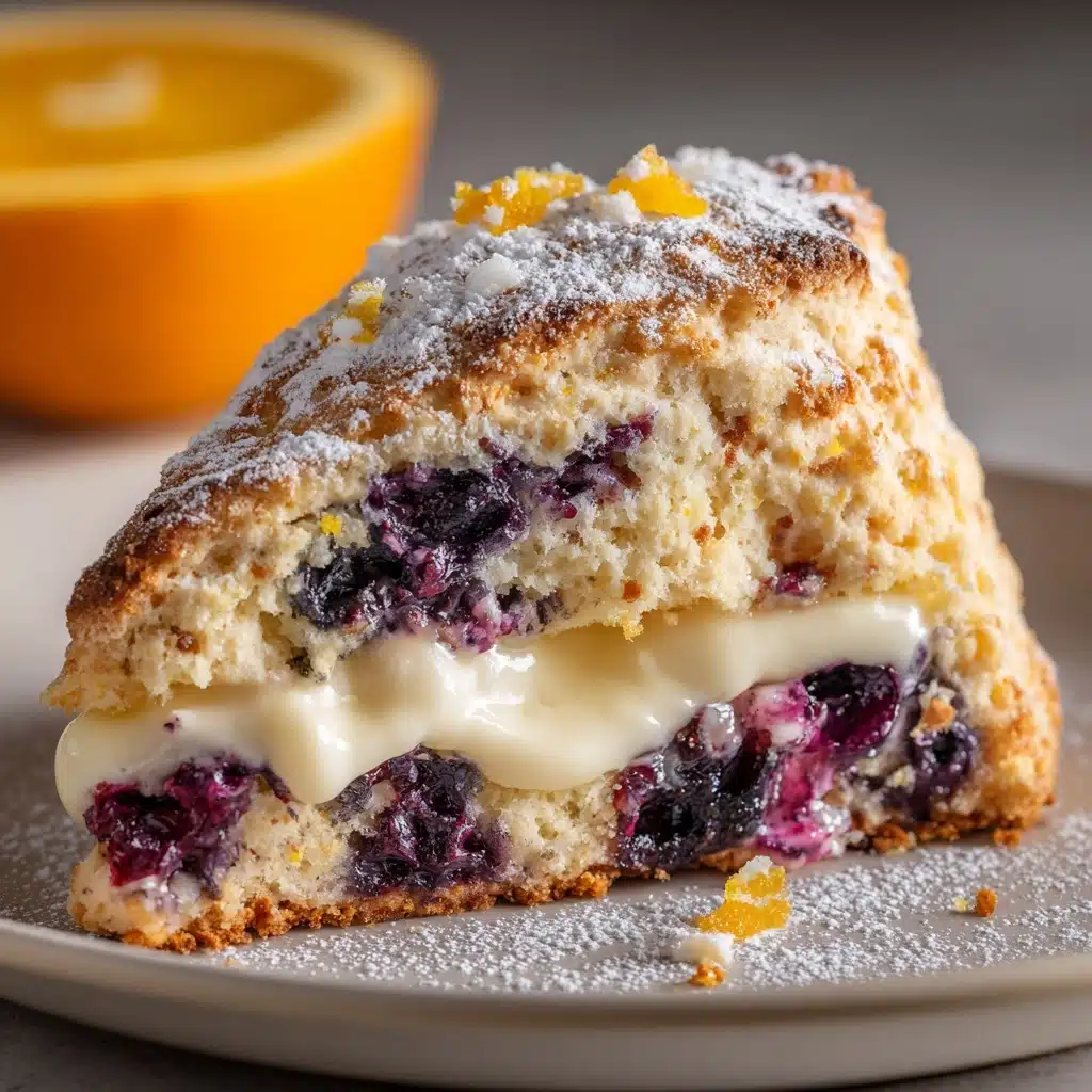 Cranberry Orange Sour Cream Scones Recipe