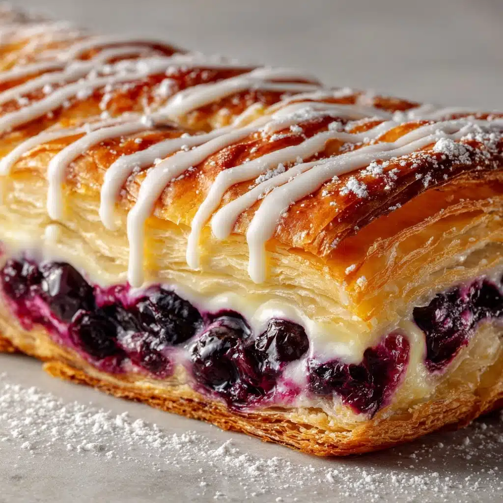 Lemon Blueberry Cheese Danish Recipe - Recipe Image