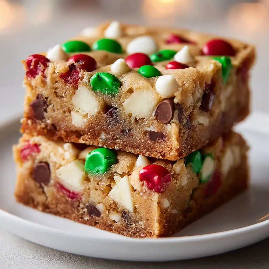 Christmas Cookie Bars Recipe - Recipe Image