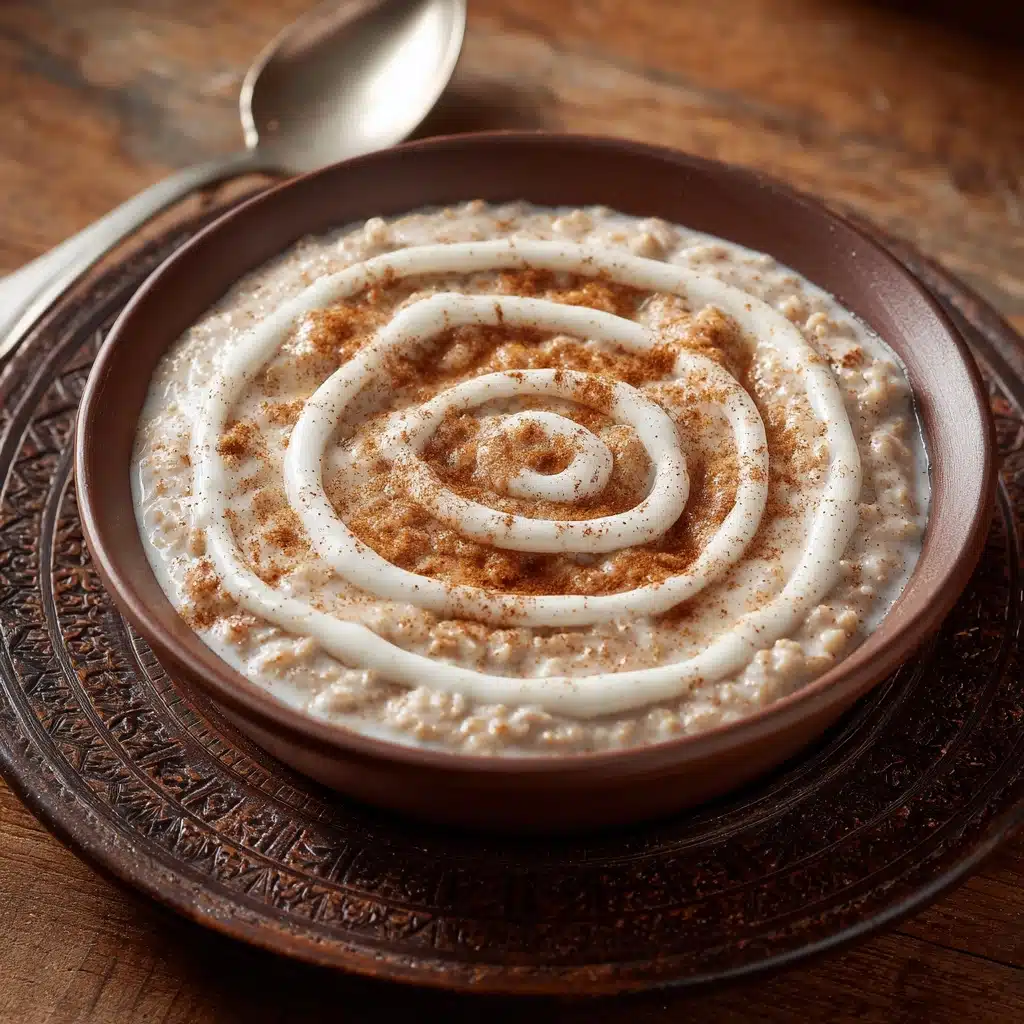Cinnamon Roll Oatmeal Recipe