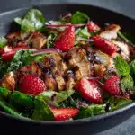 Strawberry Chicken Salad with Balsamic Dressing Recipe