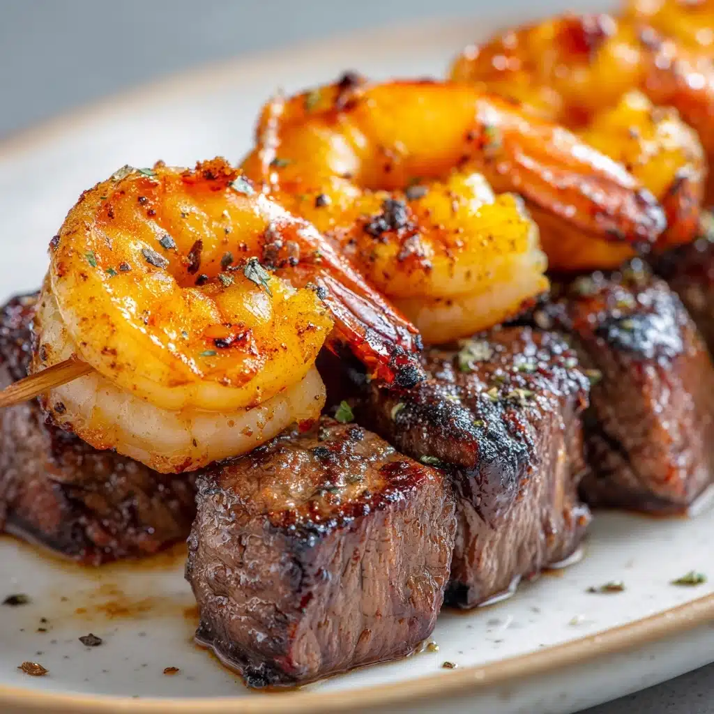 Steak and Shrimp Kabobs Recipe - Recipe Image