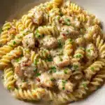 Crock Pot Salsa Ranch Chicken Pasta Recipe