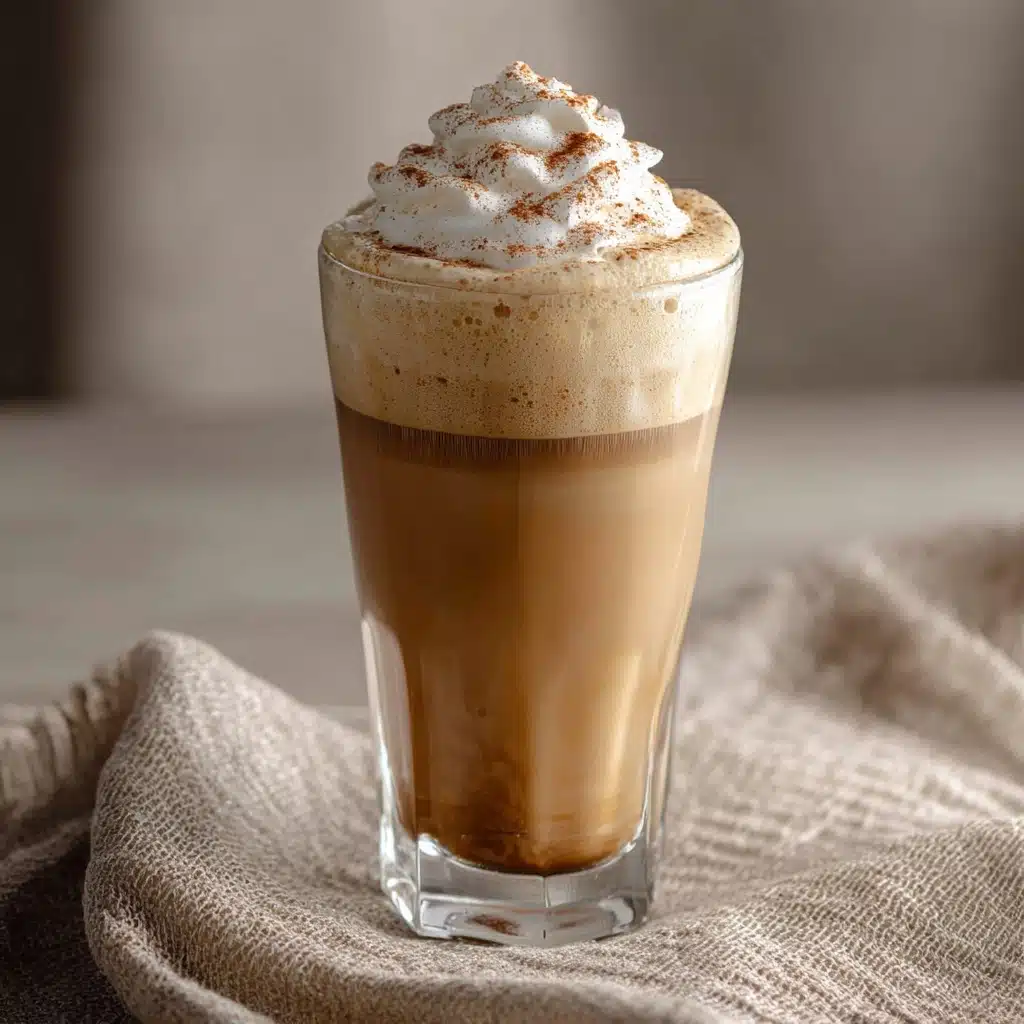 Blended Slushy Iced Coffee Recipe - Recipe Image