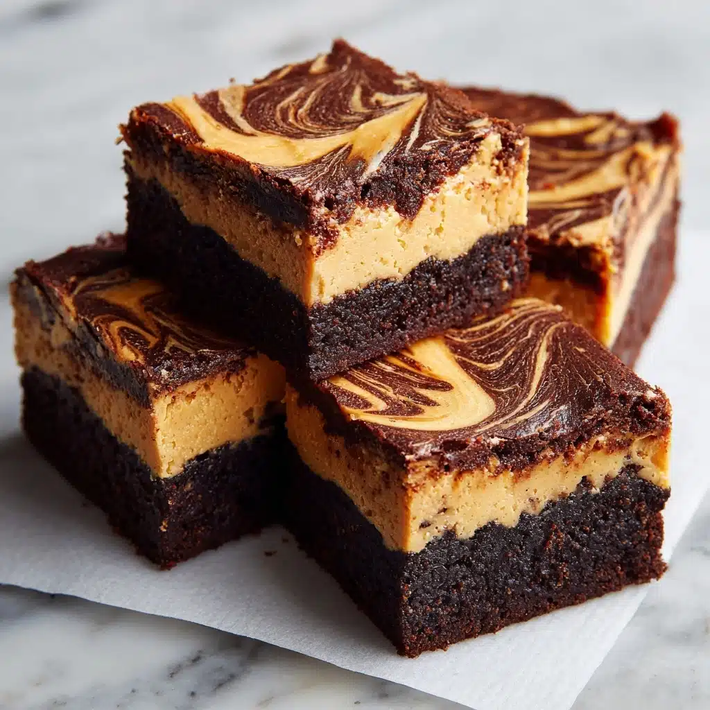 Peanut Butter Brownies Recipe - Recipe Image