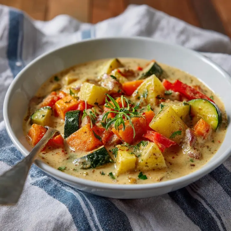 Summer Vegetable Stew Recipe