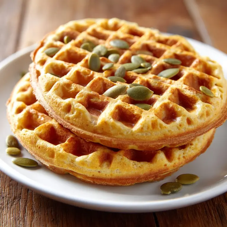 Pumpkin Waffles Recipe