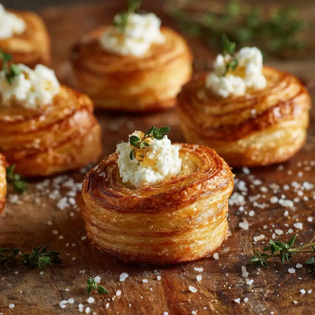 Goat Cheese and Honey Bites Recipe - Recipe Image