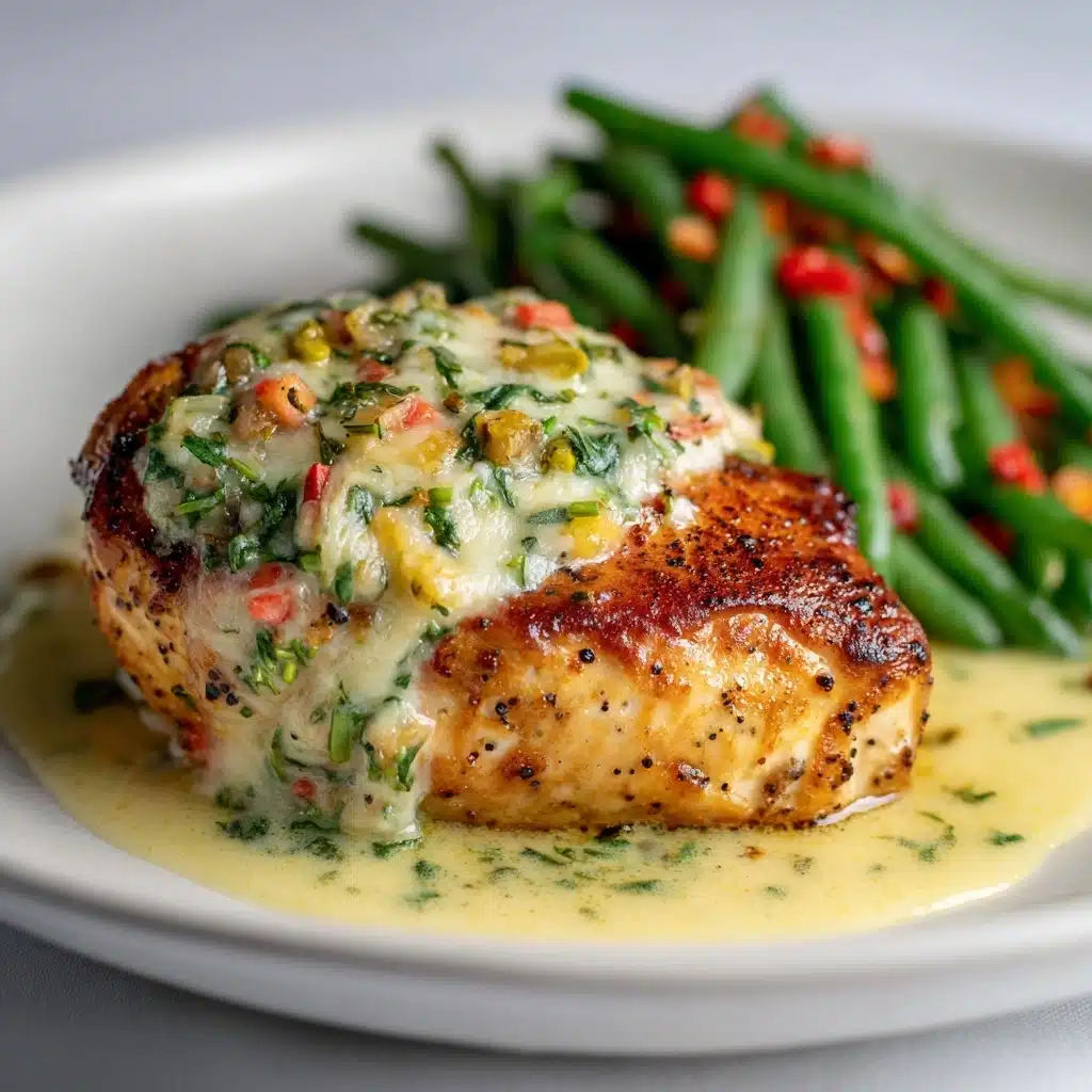 Crispy Baked Chicken with Giardiniera Recipe - Recipe Image