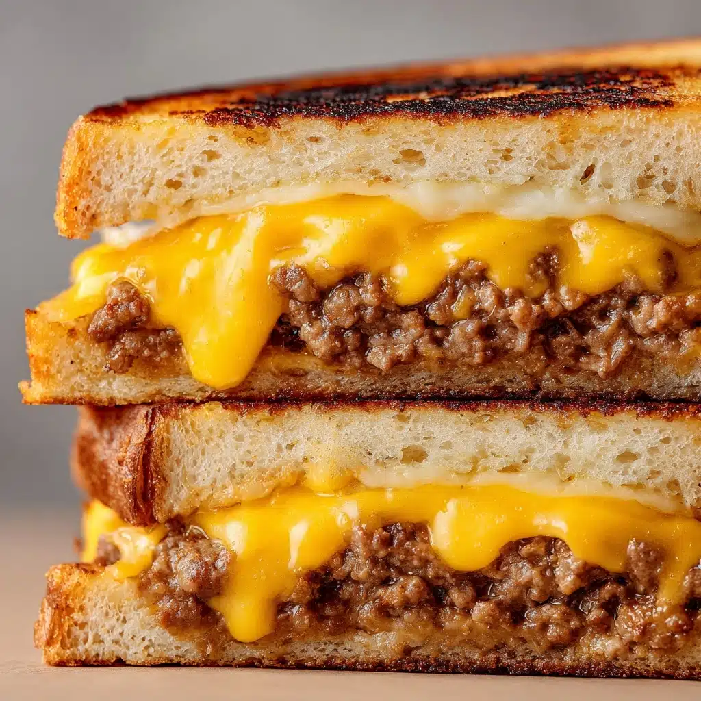 Meatloaf Grilled Cheese Melt Recipe - Recipe Image