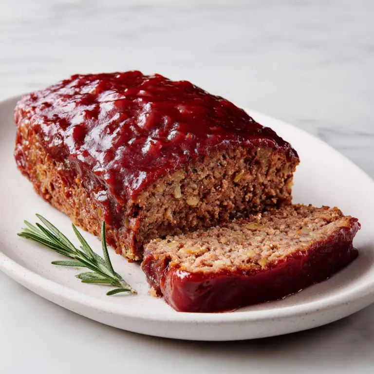 Classic Homemade Meatloaf Recipe