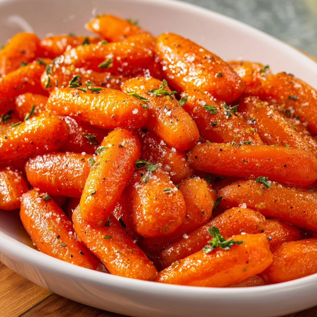 Slow Cooker Maple & Brown Sugar Glazed Carrots Recipe
