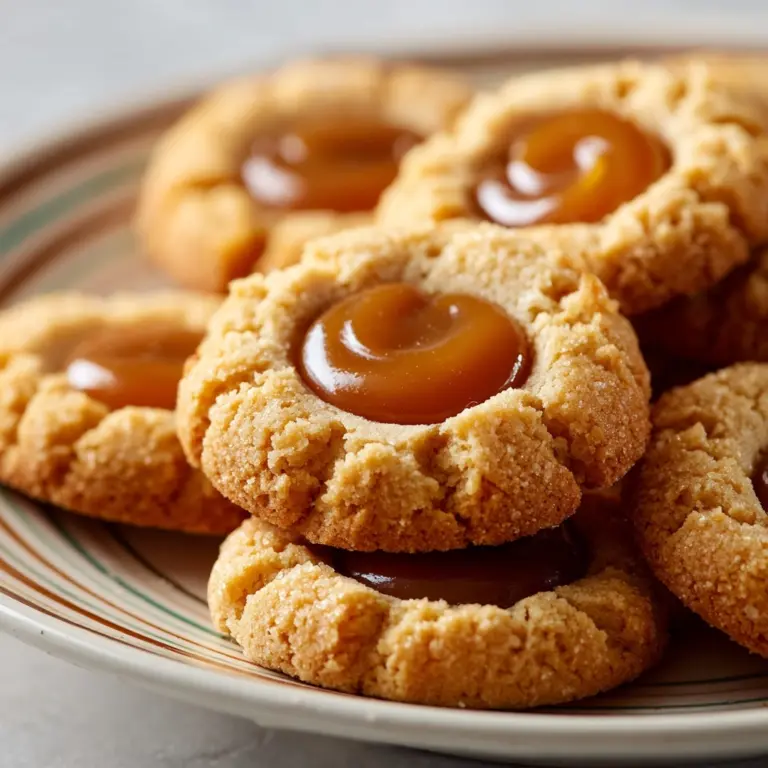 Thick and Chewy Peanut Butter Cookies Recipe